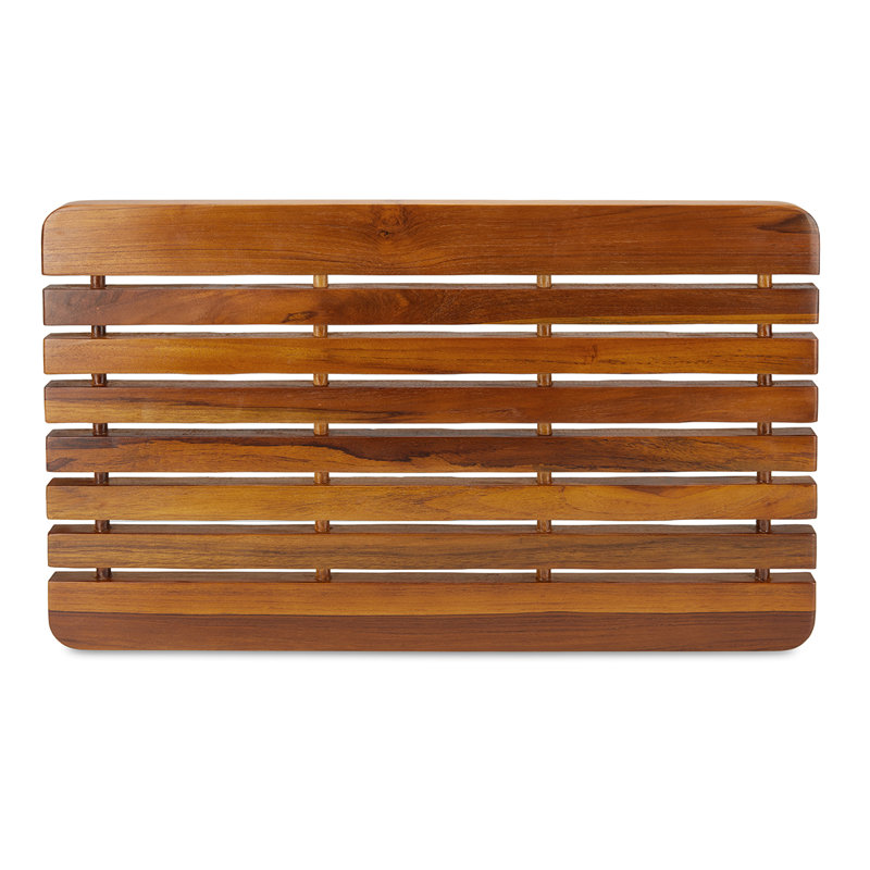TeakCraft Teak Shower Mat & Reviews | Wayfair